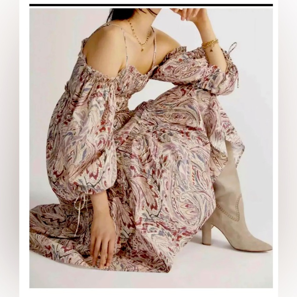 Super lovely House Of Harlow 1960🥰 Paisley Dress ❤️
